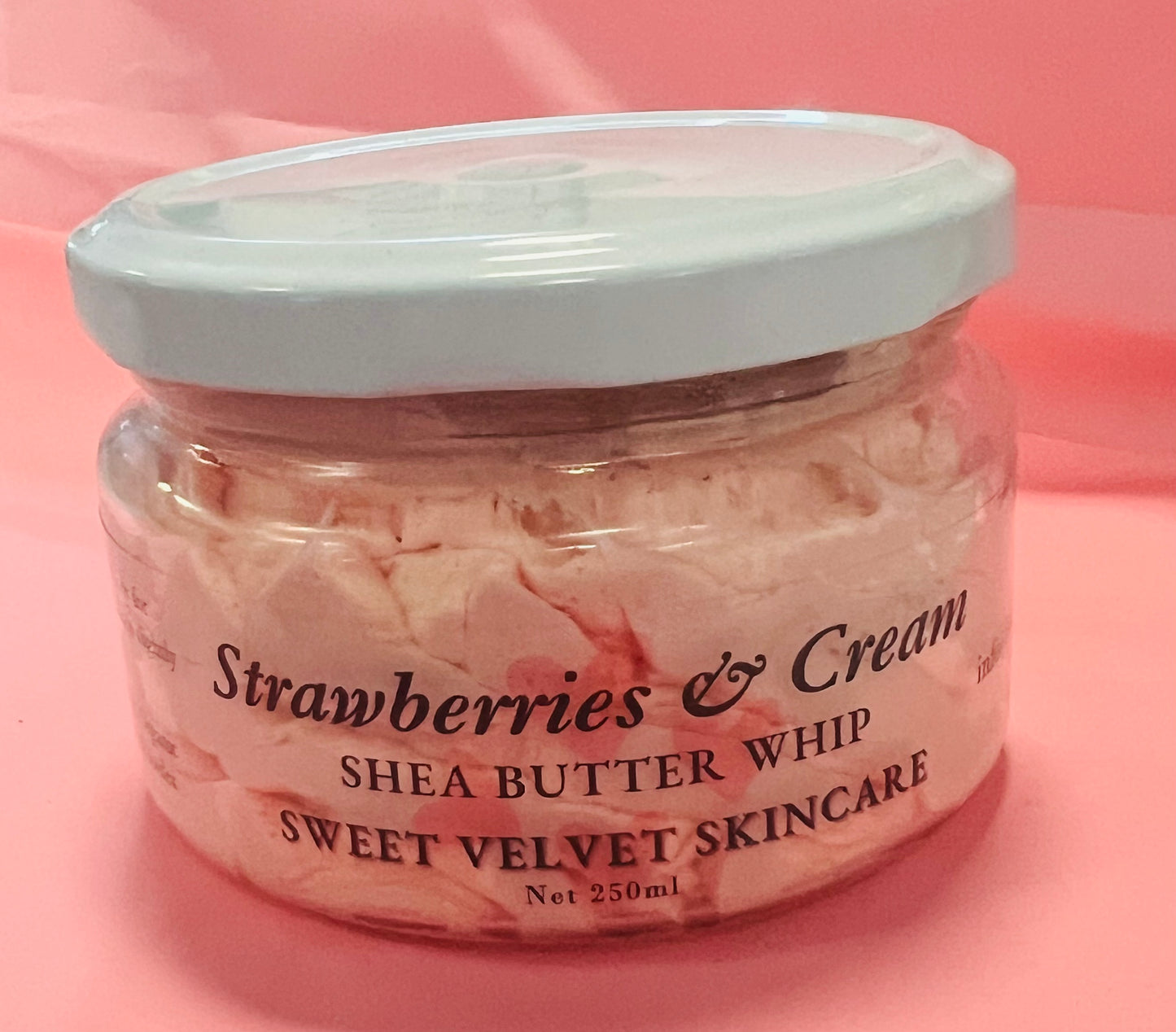 Strawberries and Cream Shea Butter Whip - 250ml