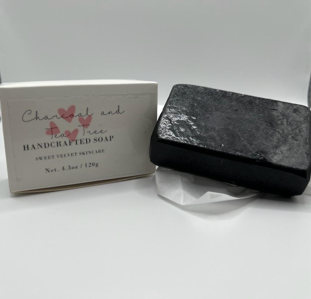 Charcoal and Tea Tree Soap 120g - CURRENTLY UNAVAILABLE